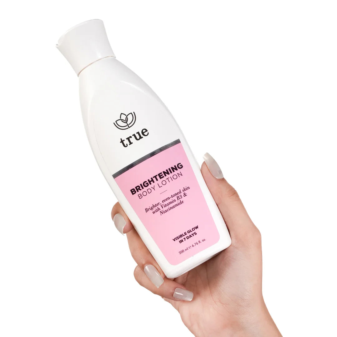 Brightening body lotion